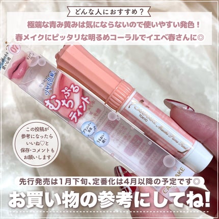 むちぷるティント/キャンメイク/リップティントを使ったクチコミ(6枚目)