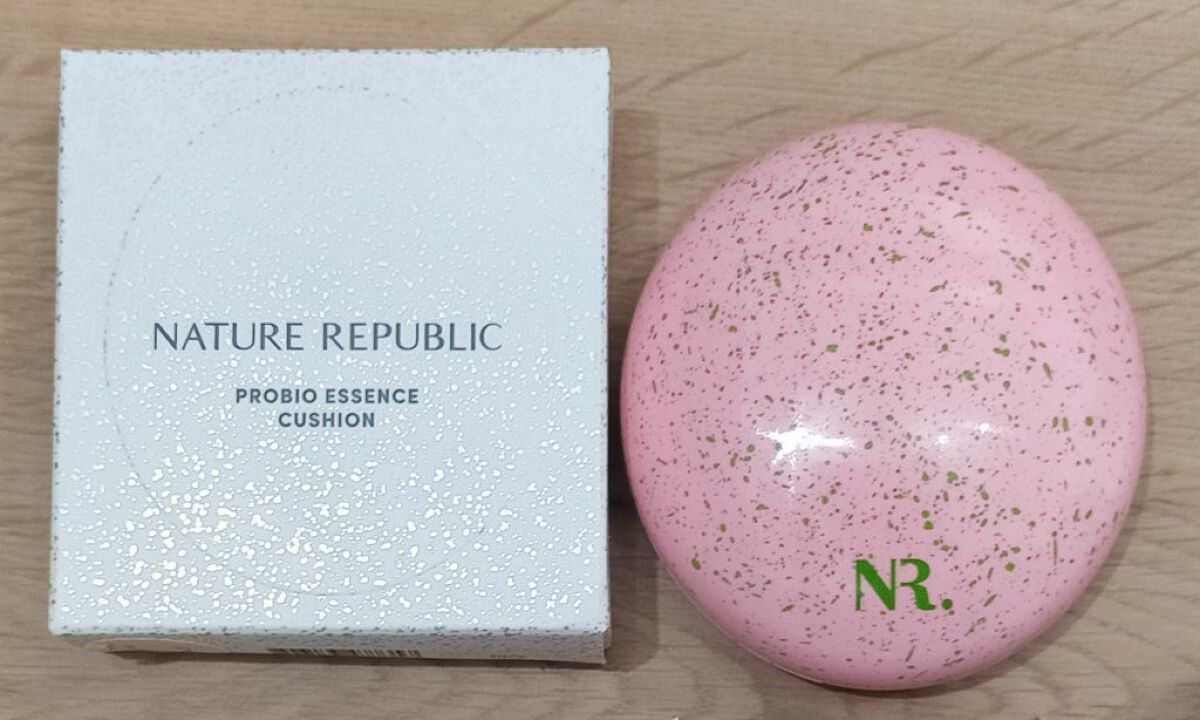 PROBIOエッセンスクッション/ネイチャーリパブリック/クッションファンデーションを使ったクチコミ（1枚目）