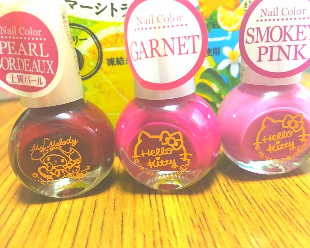 サンリオネイル/DAISO/マニキュアを使ったクチコミ（1枚目）