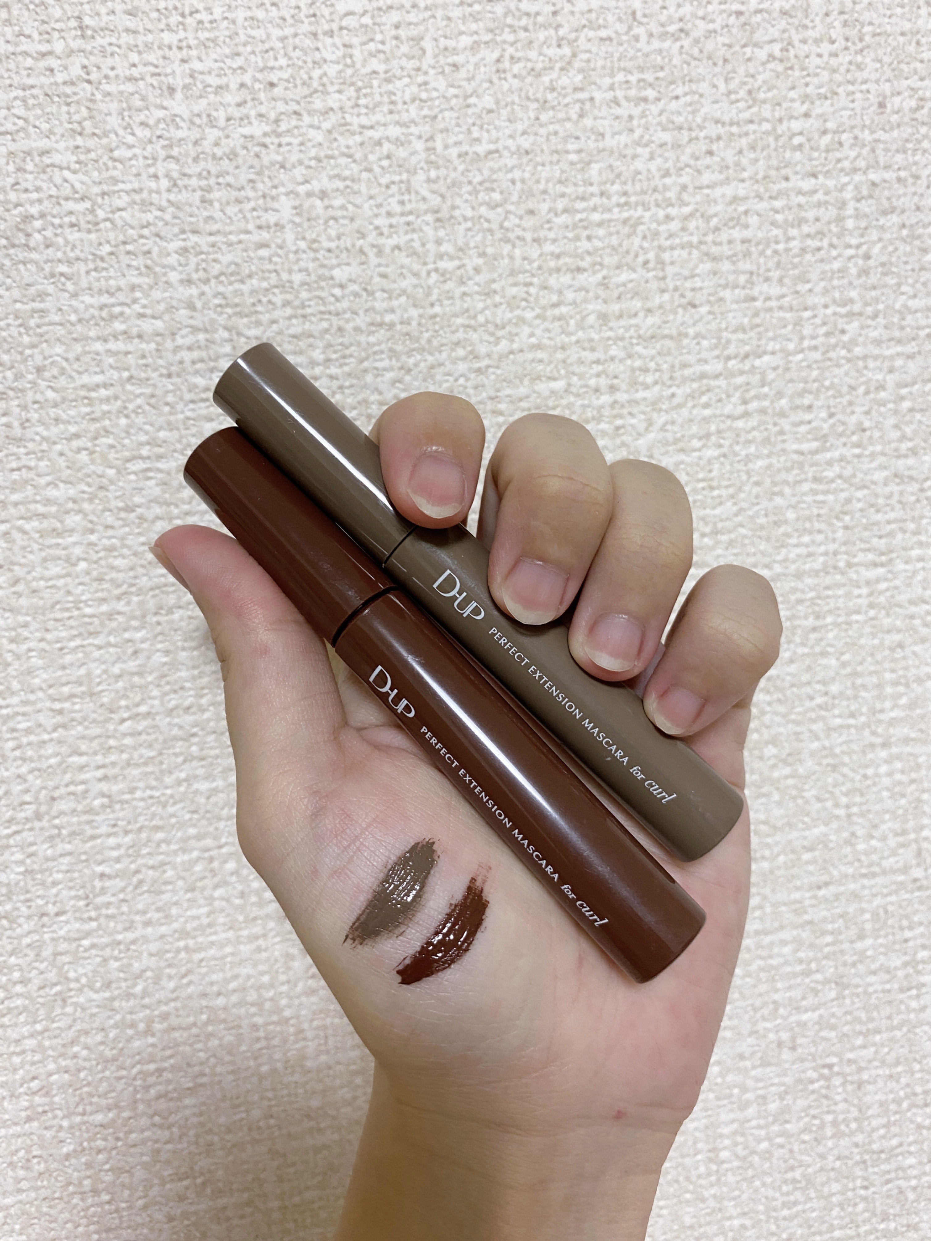 パーフェクトエクステンション マスカラ for カール/D-UP/マスカラを使ったクチコミ（1枚目）