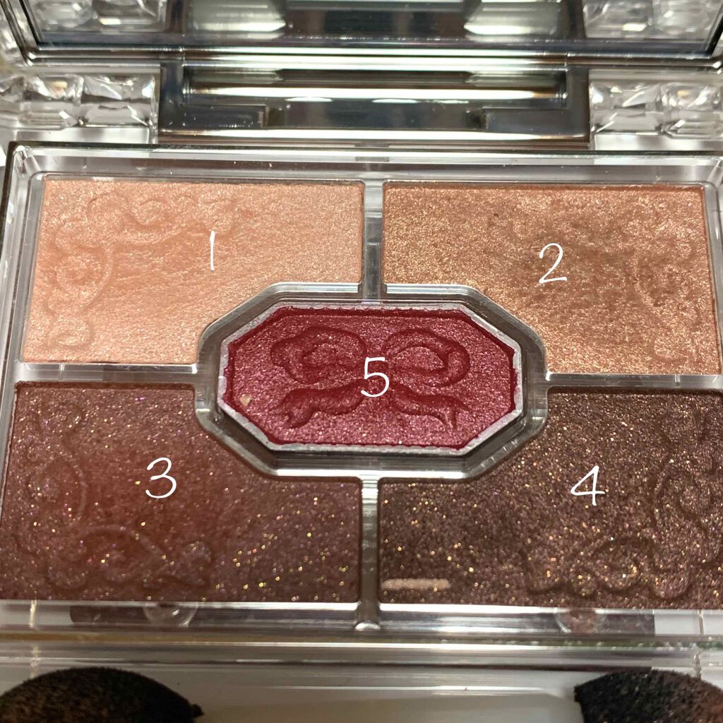 リボンクチュール アイズ 19 rustic angora/JILL STUART/アイシャドウパレットを使ったクチコミ（2枚目）