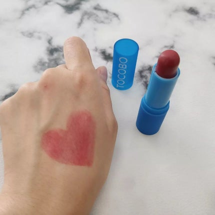 パウダークリームリップバーム/TOCOBO/リップバームを使ったクチコミ(4枚目)