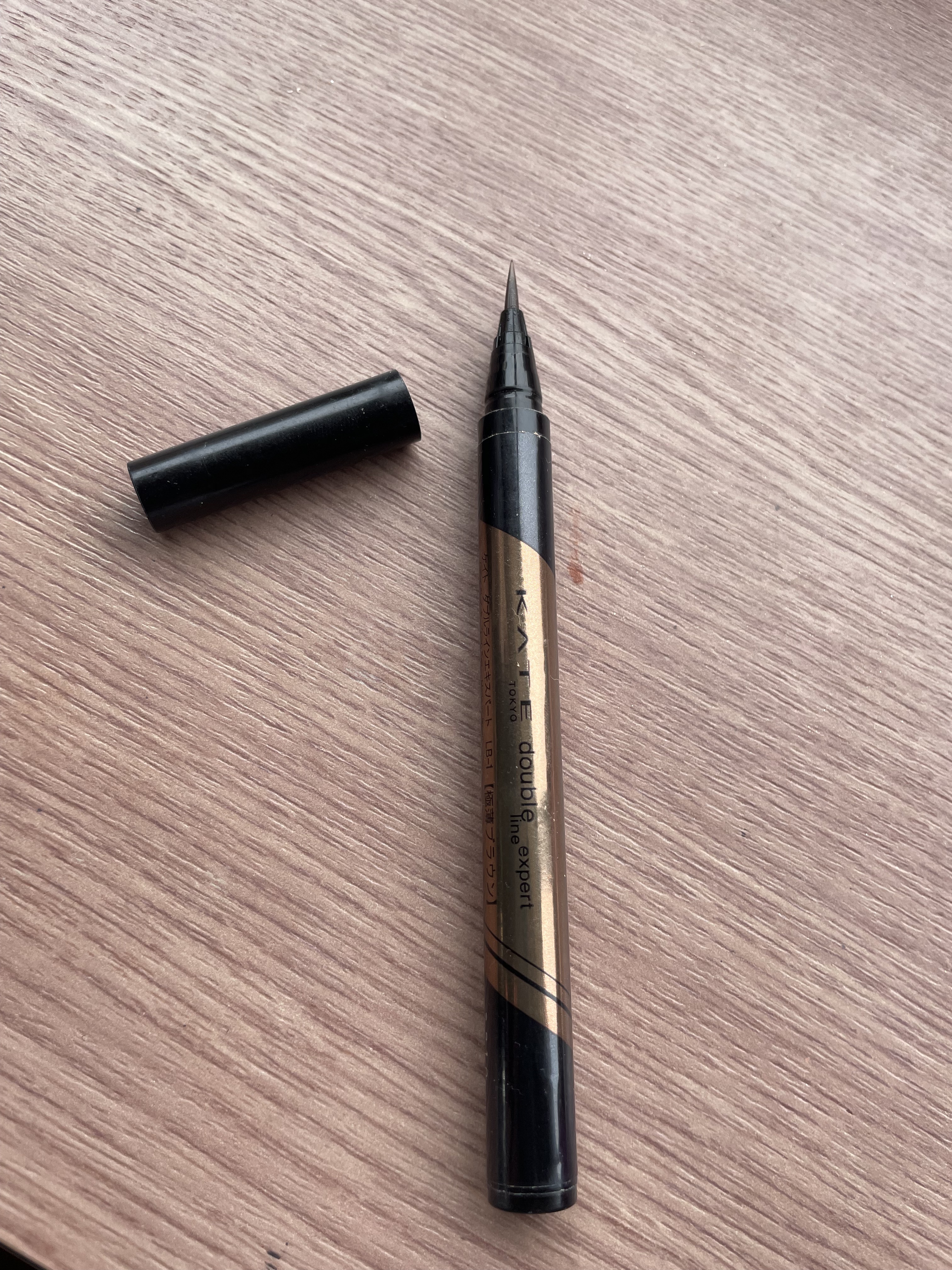 ダブルラインエキスパート/KATE/リキッドアイライナーを使ったクチコミ（2枚目）