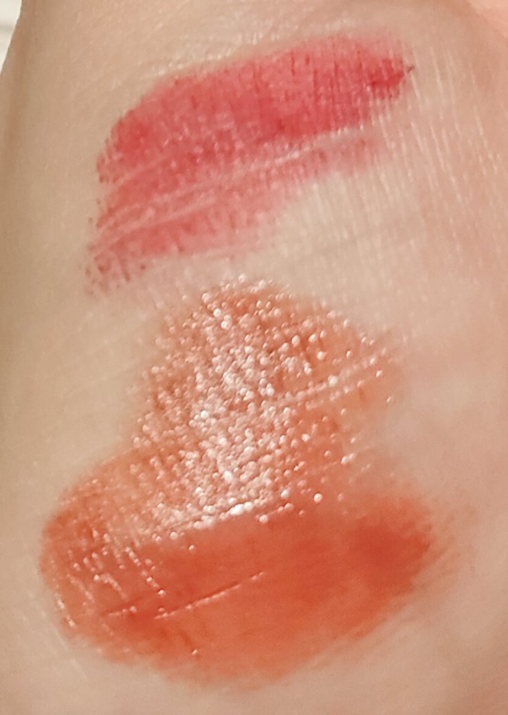 アイムミュートリップスティック 02 イン/BLESSED MOON/口紅を使ったクチコミ（2枚目）