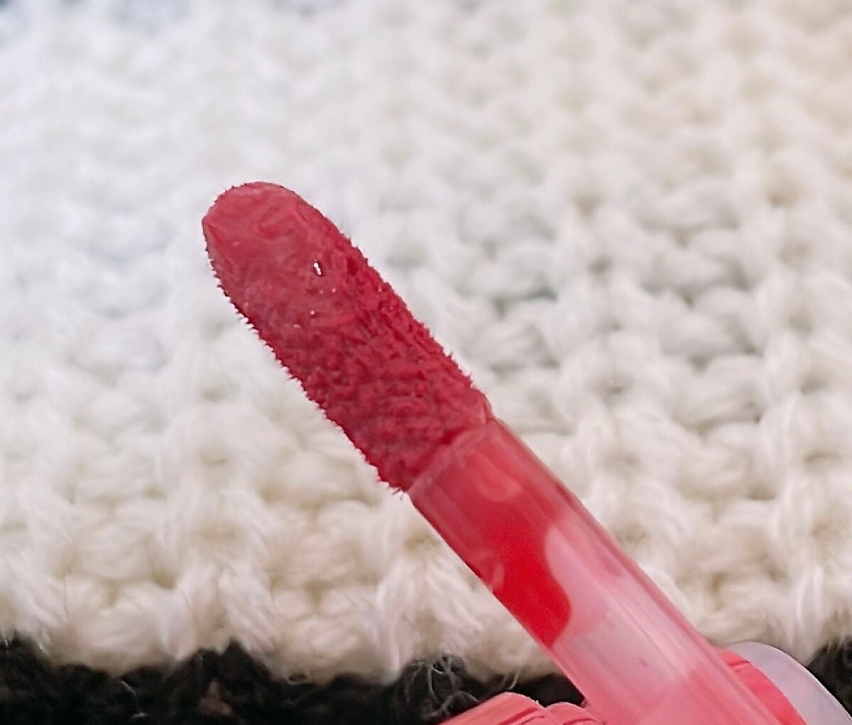 ジューシーラスティングティント/rom&nd/リップティントを使ったクチコミ(4枚目)