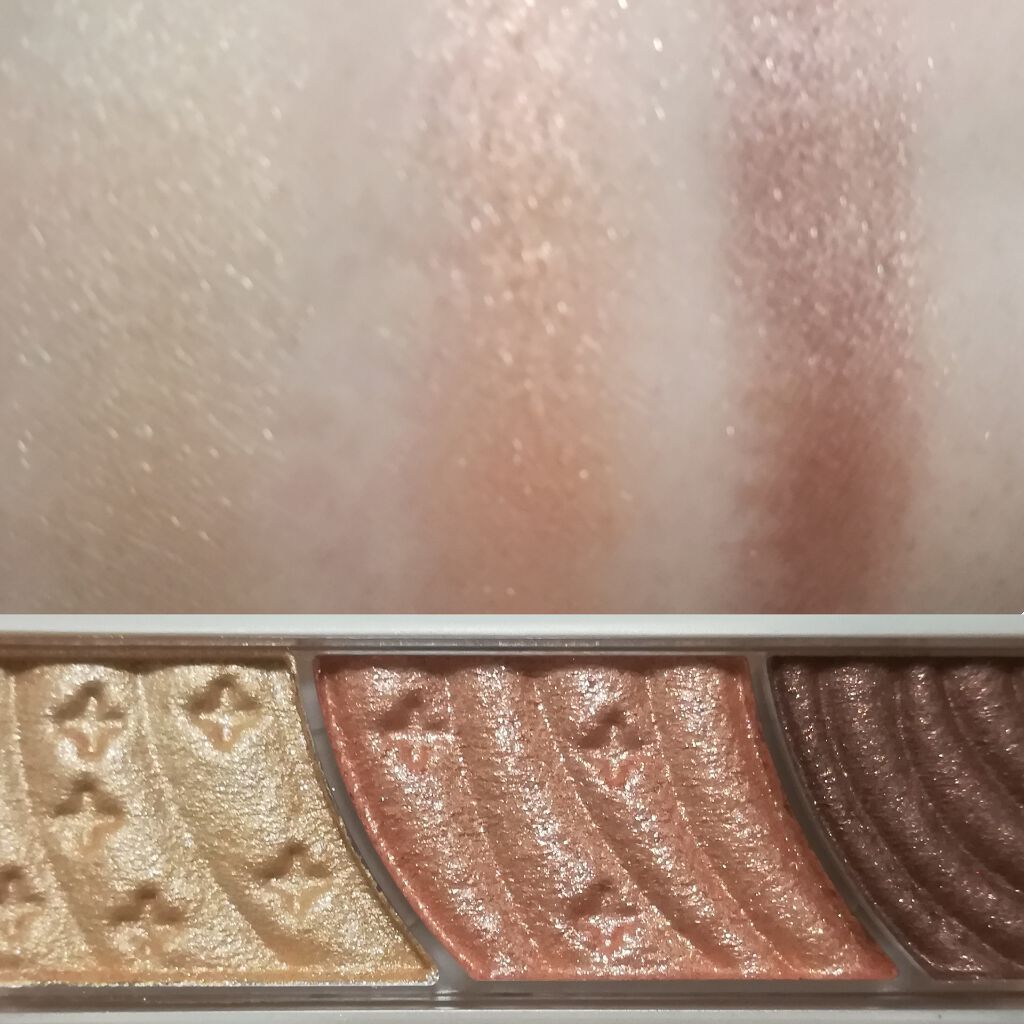 トーンアップアイシャドウ/CEZANNE/アイシャドウパレットを使ったクチコミ(3枚目)