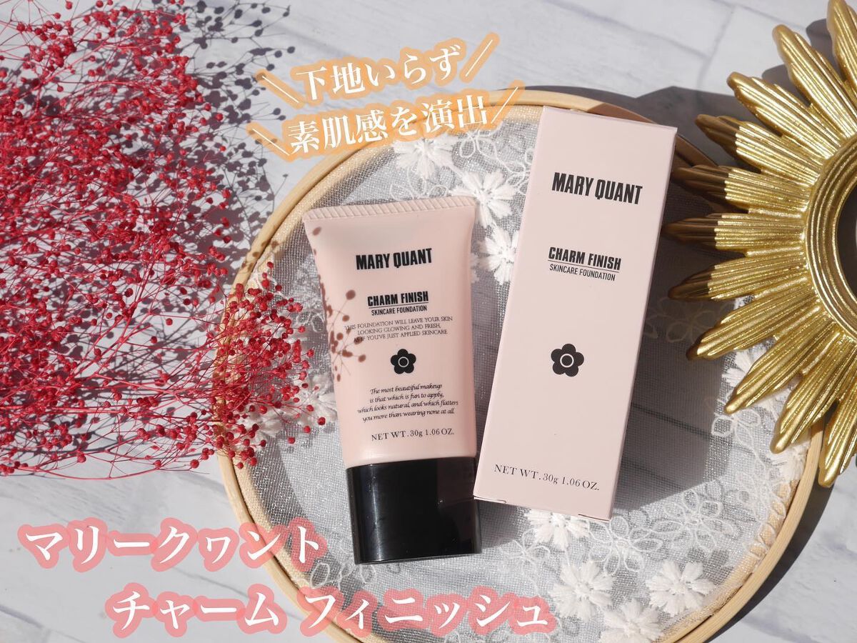 チャーム フィニッシュ /MARY QUANT/クリーム・エマルジョンファンデーションを使ったクチコミ(1枚目)