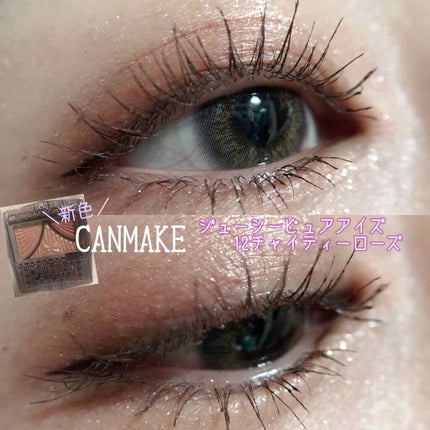 ジューシーピュアアイズ/キャンメイク/アイシャドウパレットを使ったクチコミ(1枚目)