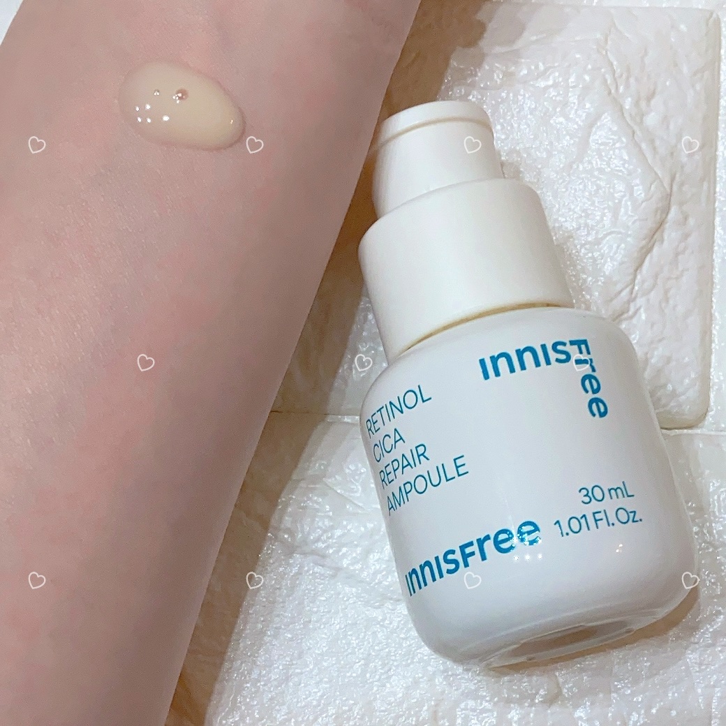 レチノール　シカ　リペア　セラム/innisfree/美容液を使ったクチコミ（2枚目）