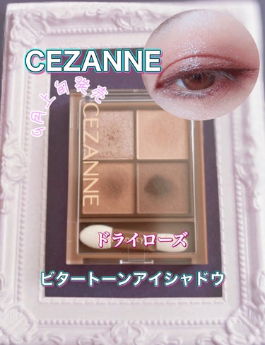 ビタートーンアイシャドウ/CEZANNE/パウダーアイシャドウを使ったクチコミ（1枚目）