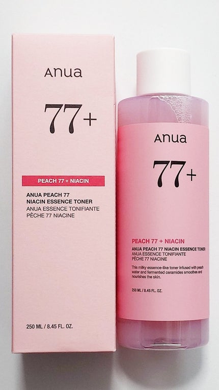 桃77%ナイアシンエッセンストナー 250ml/Anua/化粧水を使ったクチコミ(1枚目)
