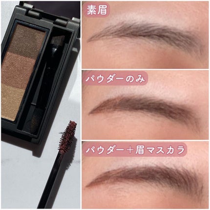 セルヴォーク インディケイトアイブロウパウダー/Celvoke/パウダーアイブロウを使ったクチコミ(6枚目)