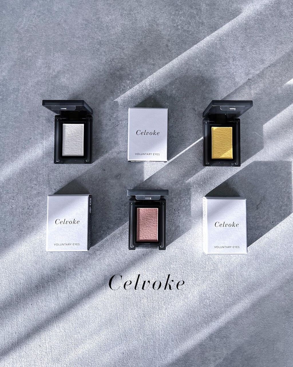 セルヴォーク ヴォランタリー アイズ 36 リフレクションイエロー/Celvoke/単色アイシャドウを使ったクチコミ（2枚目）