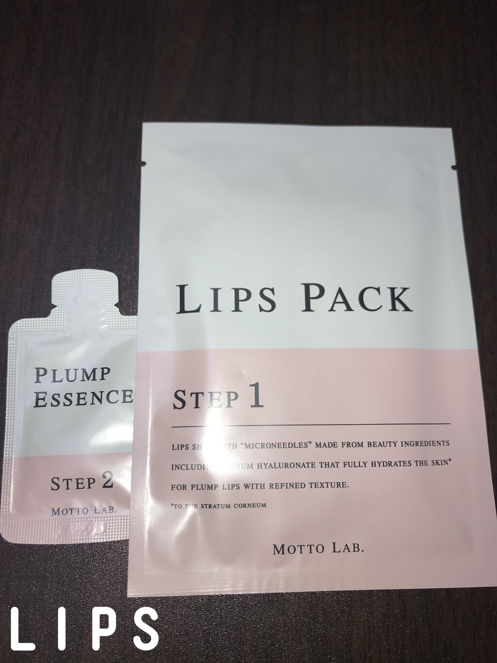 LIPS SHOT/MOTTO LAB./リップマスクを使ったクチコミ（3枚目）