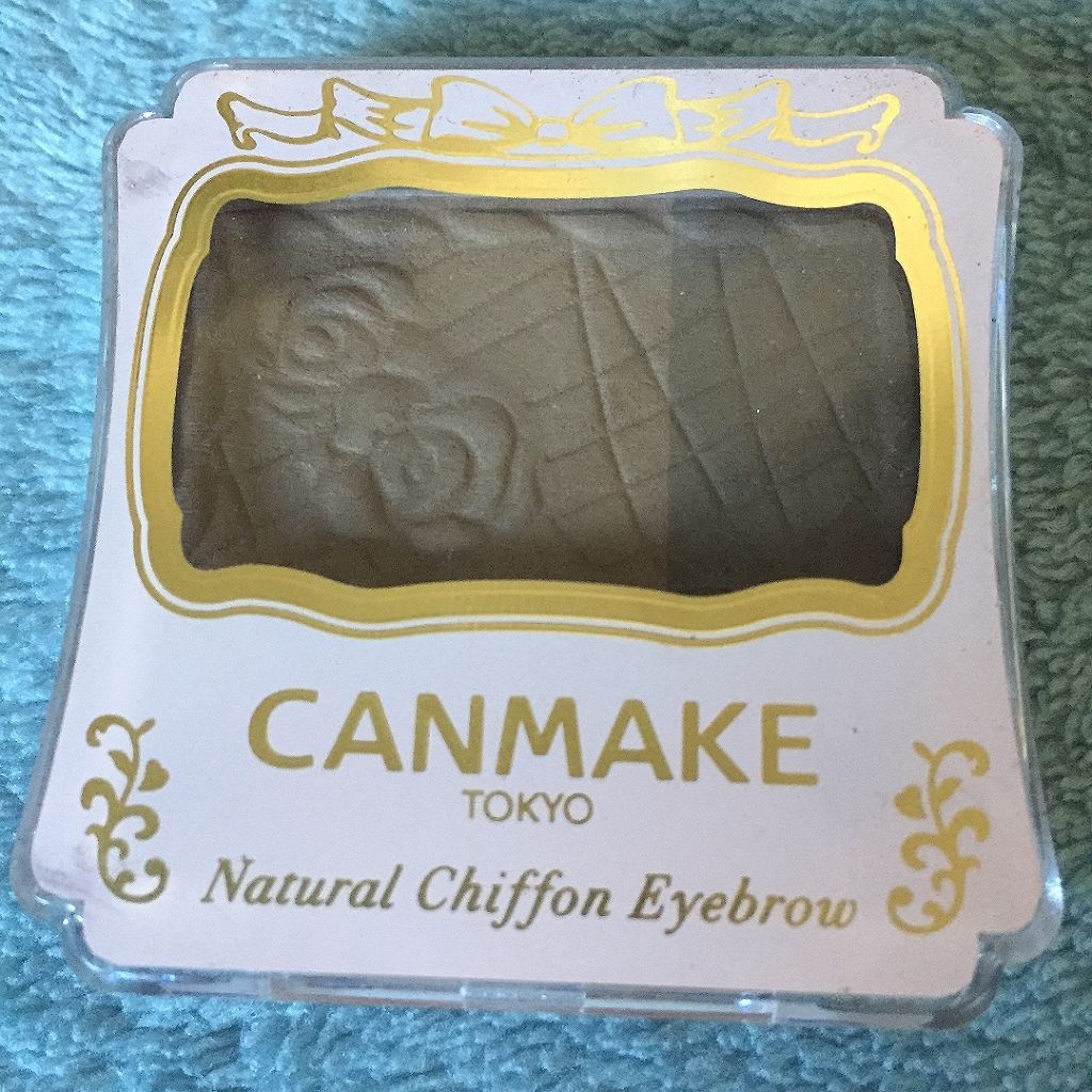 キャンメイク ナチュラルシフォンアイブロウのクチコミ「CANMAKE　ナチュラルシフォンアイブロウN　01

ずっとペンシルのみで描いていたので.....」（1枚目）