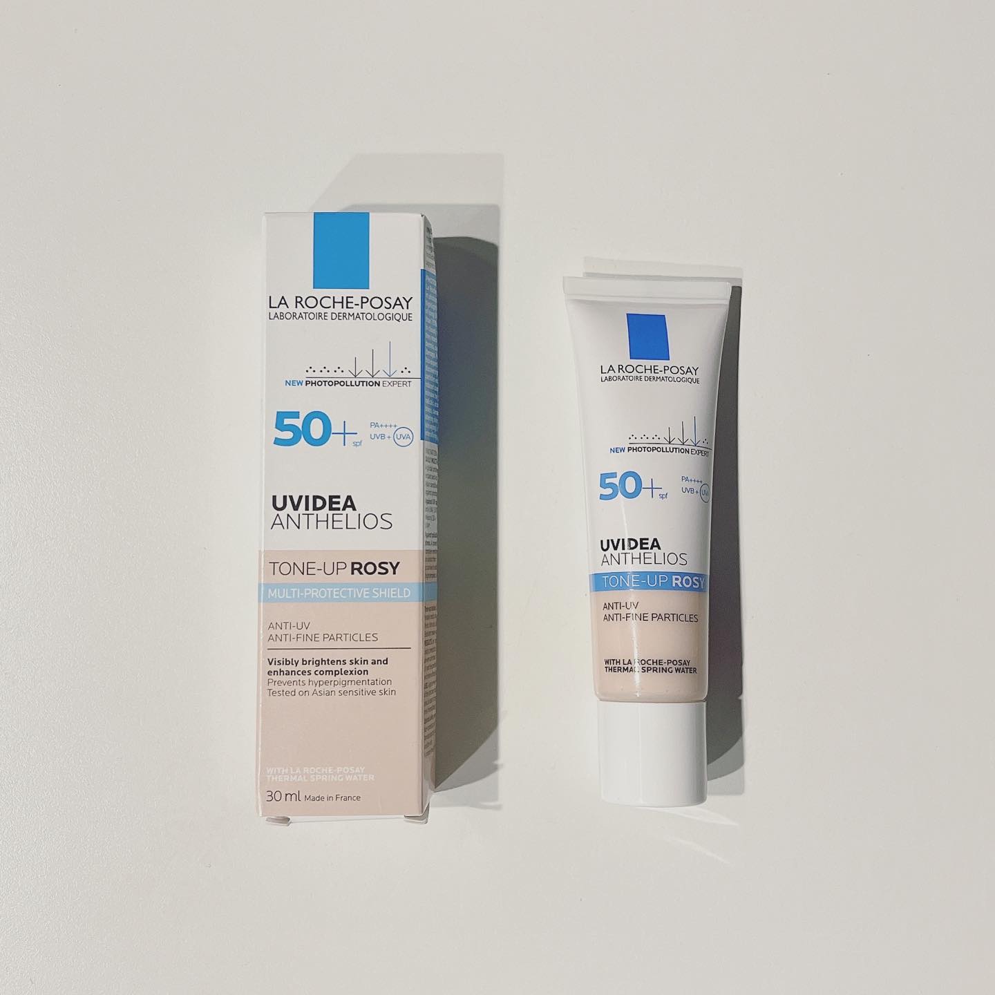 UVイデア XL プロテクショントーンアップ ローズ/ラ ロッシュ ポゼ/日焼け止めクリームを使ったクチコミ（3枚目）