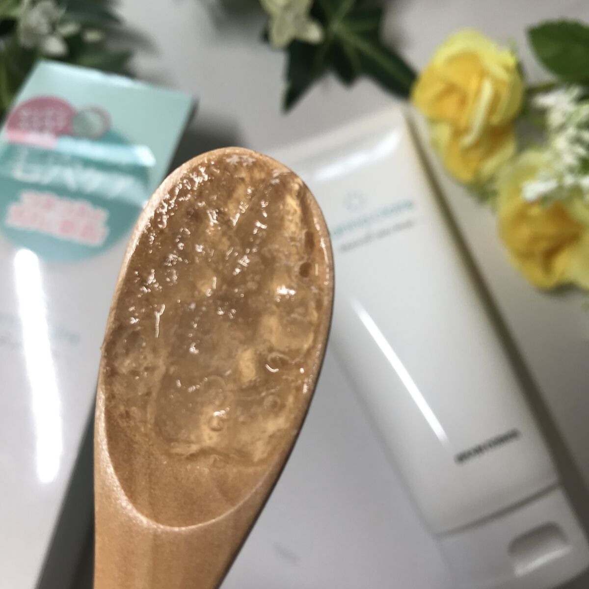 Manna claire -Mannan Jelly Wash-/ブレーンコスモス/スクラブ・ゴマージュを使ったクチコミ（2枚目）