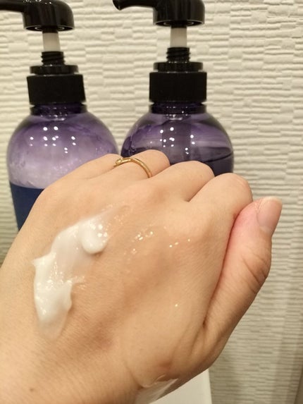 リラックスナイトリペア シャンプー/トリートメント/YOLU/市販シャンプーを使ったクチコミ(2枚目)