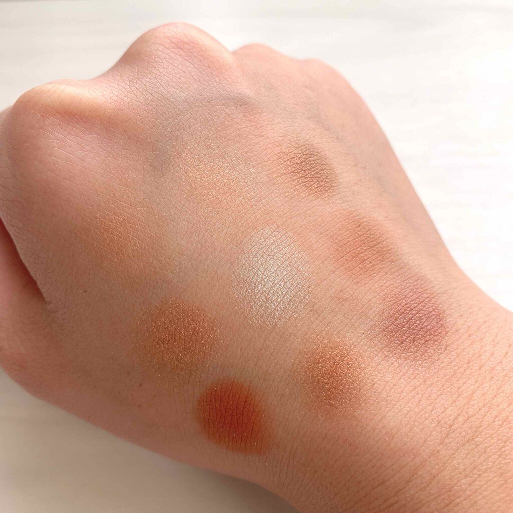 UR GLAM BLOOMING EYE COLOR PALETTE/U R GLAM/アイシャドウパレットを使ったクチコミ(3枚目)