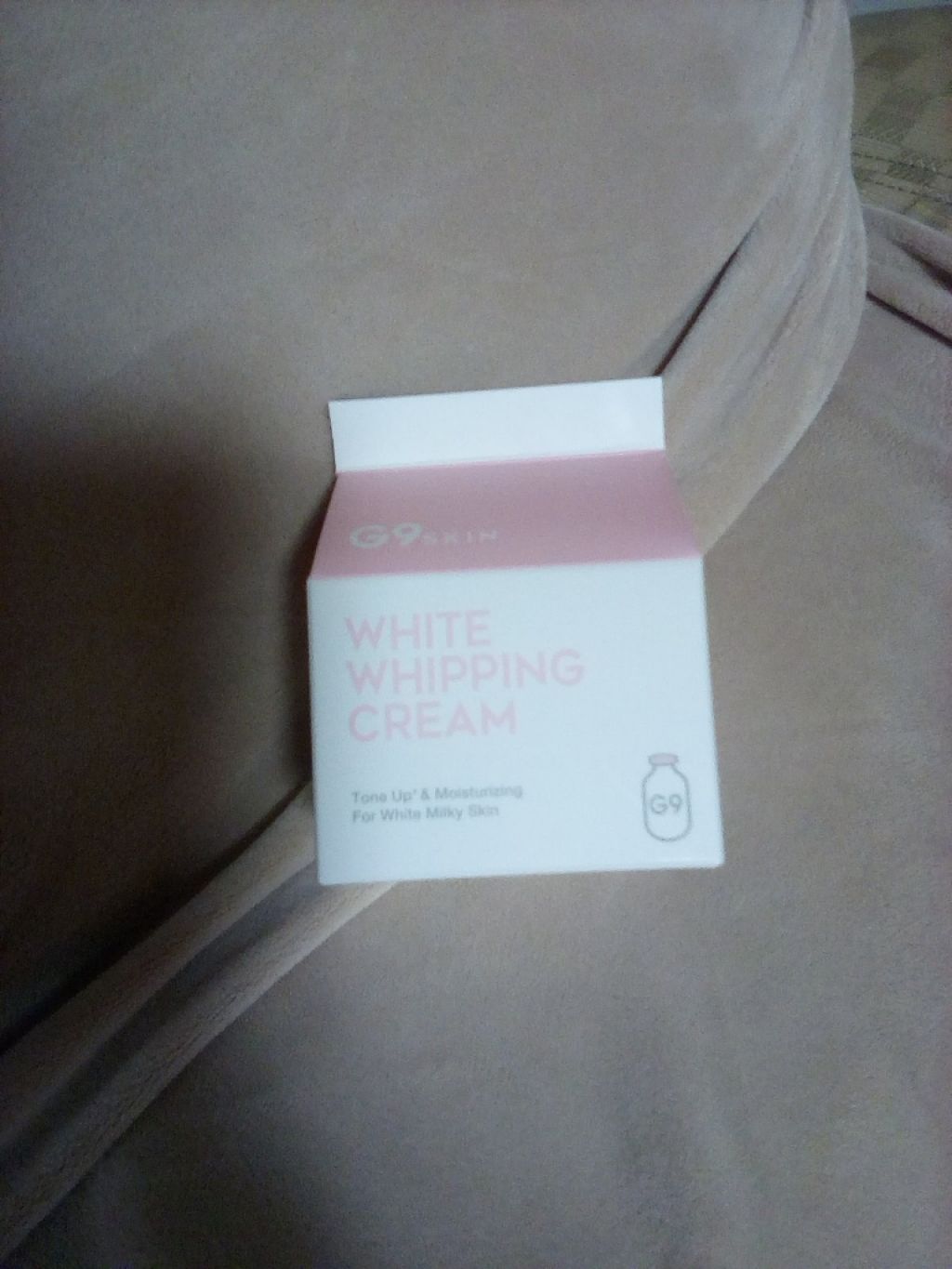 WHITE WHIPPING CREAM(ウユクリーム)/G9SKIN/化粧下地を使ったクチコミ（1枚目）