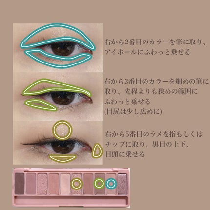 プレイカラー アイシャドウ/ETUDE/アイシャドウパレットを使ったクチコミ(2枚目)