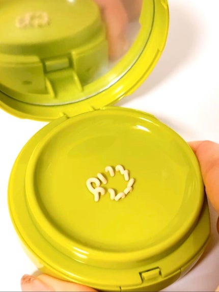 サテンウエアヘルシーグリーンクッション/unleashia/クッションファンデーションを使ったクチコミ(4枚目)