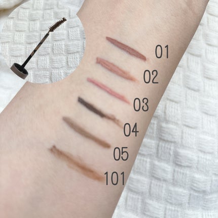 マジカルアイブロウカラー/Fujiko/眉マスカラを使ったクチコミ(5枚目)