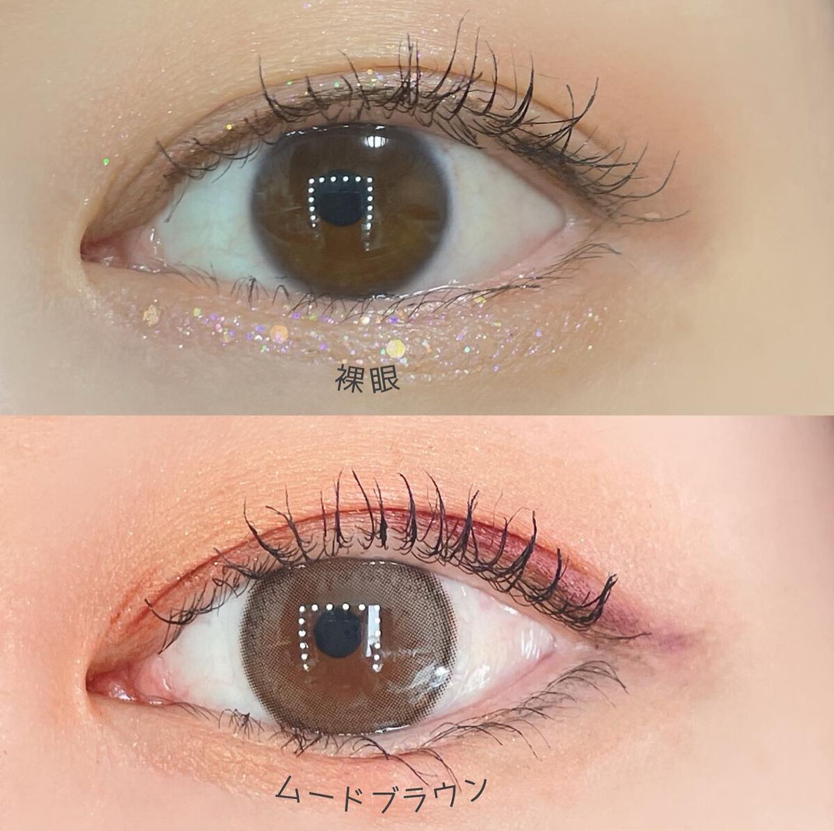 Moodnight 1day/OLENS/カラーコンタクトレンズを使ったクチコミ(3枚目)