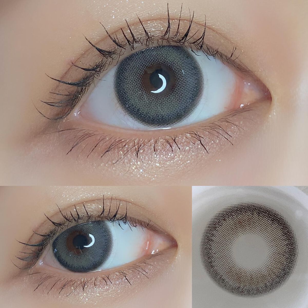 ミューテッド/OLOLA/カラーコンタクトレンズを使ったクチコミ(5枚目)