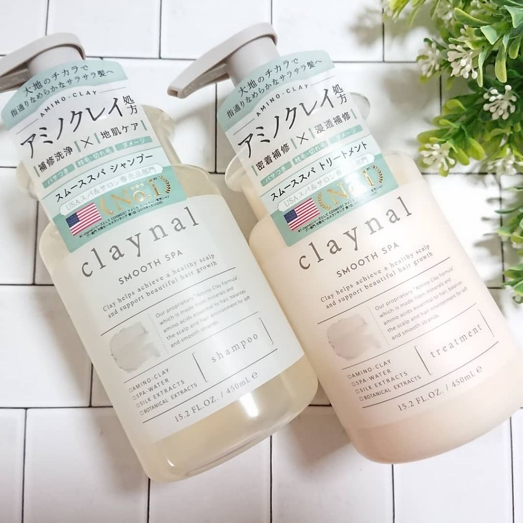 スムーススパ　シャンプー／スムーススパ　トリートメント/claynal/市販シャンプーを使ったクチコミ（1枚目）