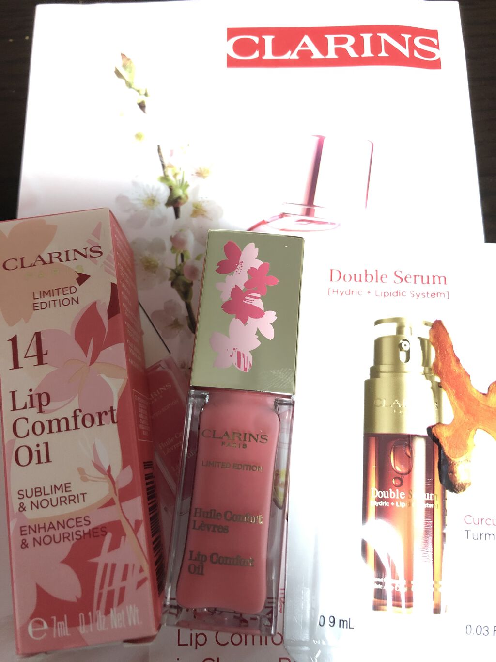コンフォート リップオイル /CLARINS/リップグロスを使ったクチコミ（1枚目）
