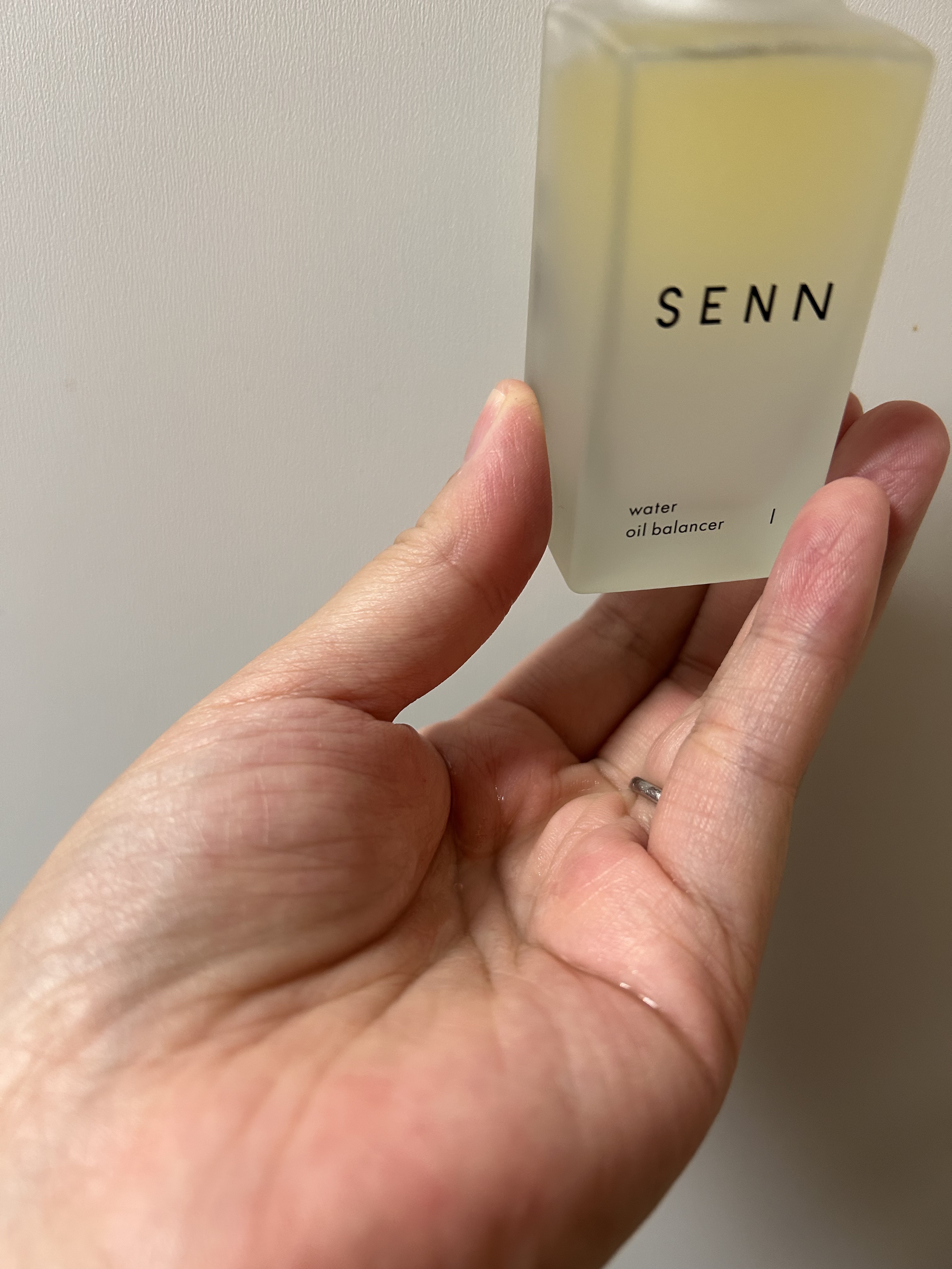 ウォーターオイルバランサー Ⅰ/SENN/美容液を使ったクチコミ（2枚目）