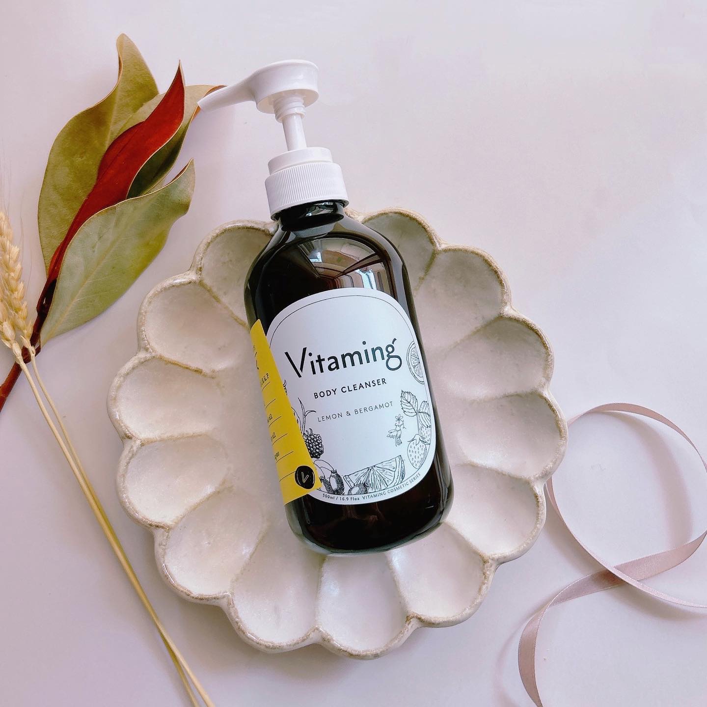 リフレッシングボディソープ(レモン＆ベルガモットの香り)/Vitaming/ボディソープを使ったクチコミ（1枚目）