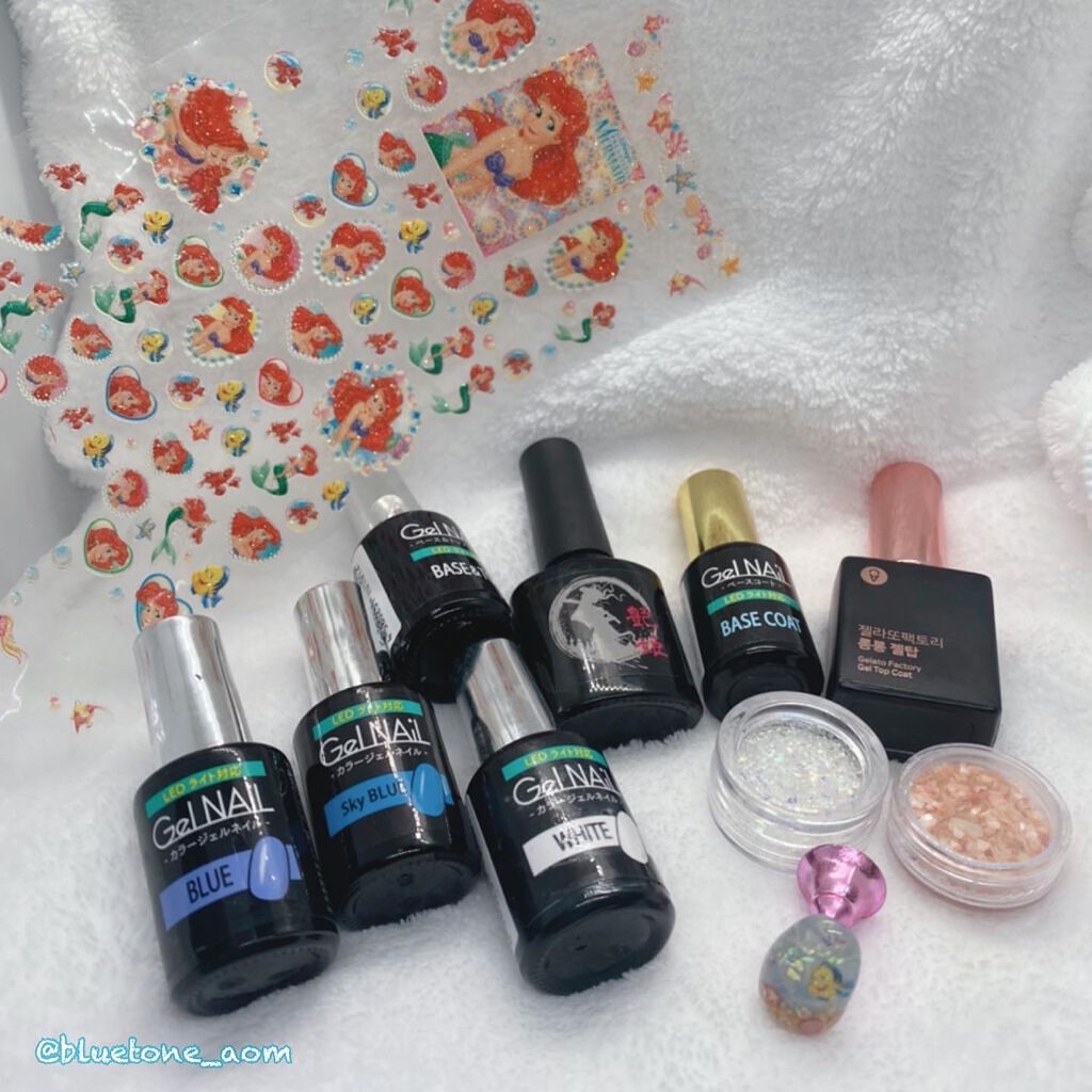 ジェルネイル(ライト対応)/セリア/ジェルネイルを使ったクチコミ(7枚目)