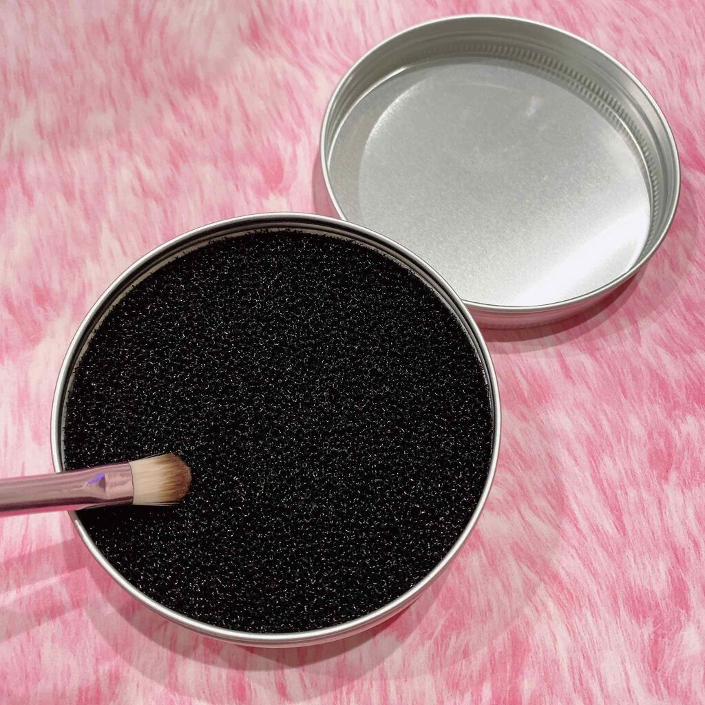 ドライメイクブラシクリーナー/セリア/その他化粧小物を使ったクチコミ（1枚目）