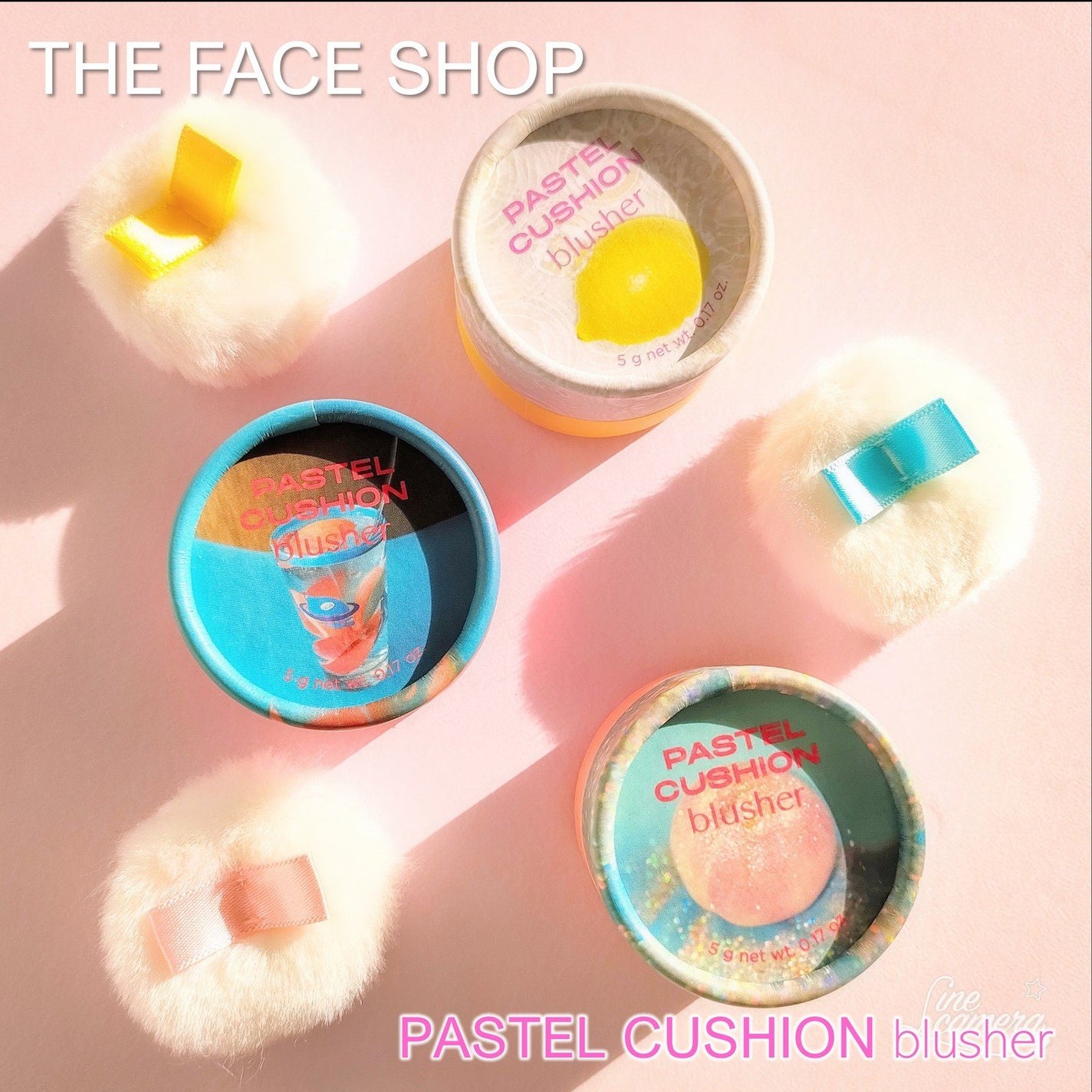 パステルクッションブラッシャー/THE FACE SHOP/パウダーチークを使ったクチコミ(1枚目)
