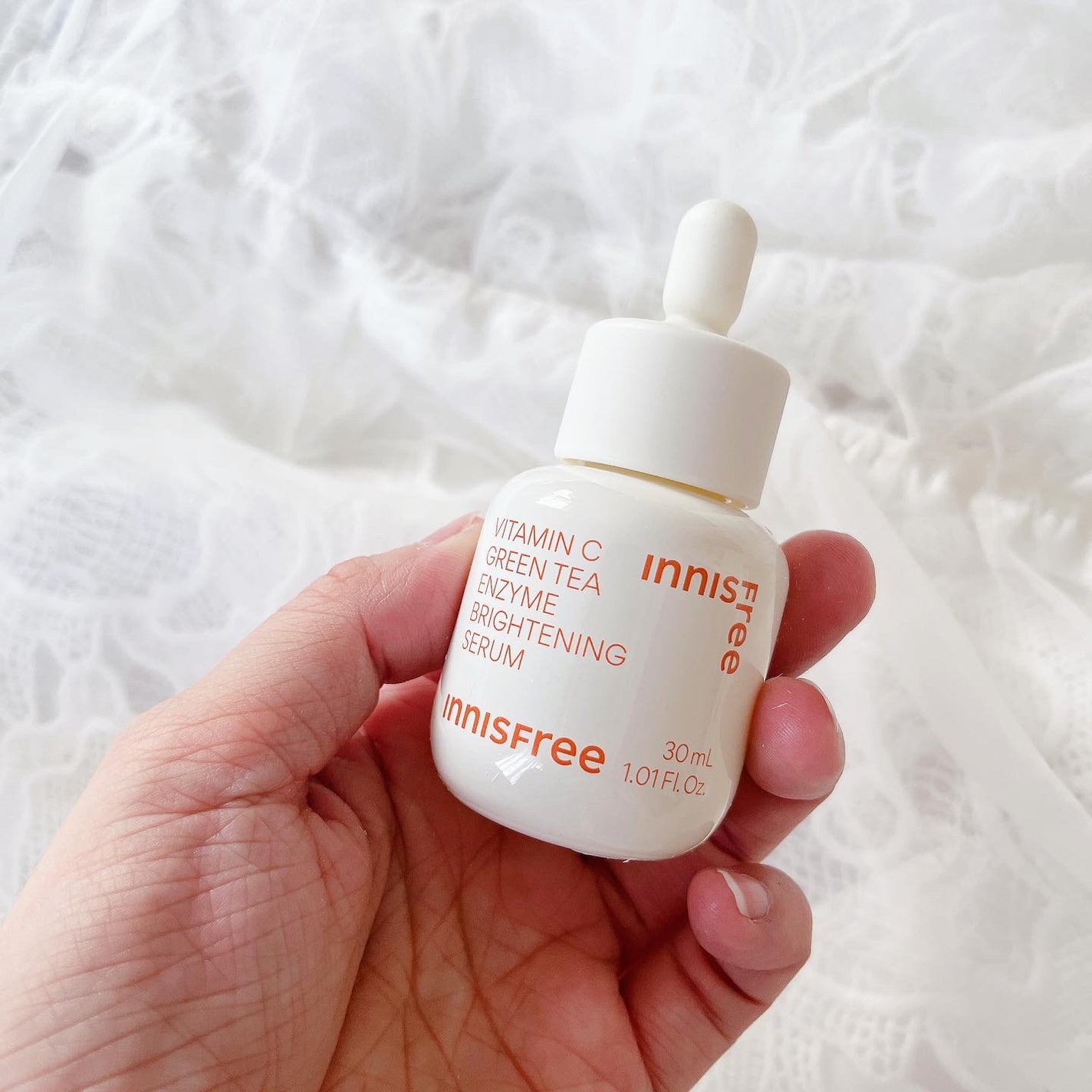 ビタC グリーンティーエンザイム ブライト セラム/innisfree/美容液を使ったクチコミ(3枚目)