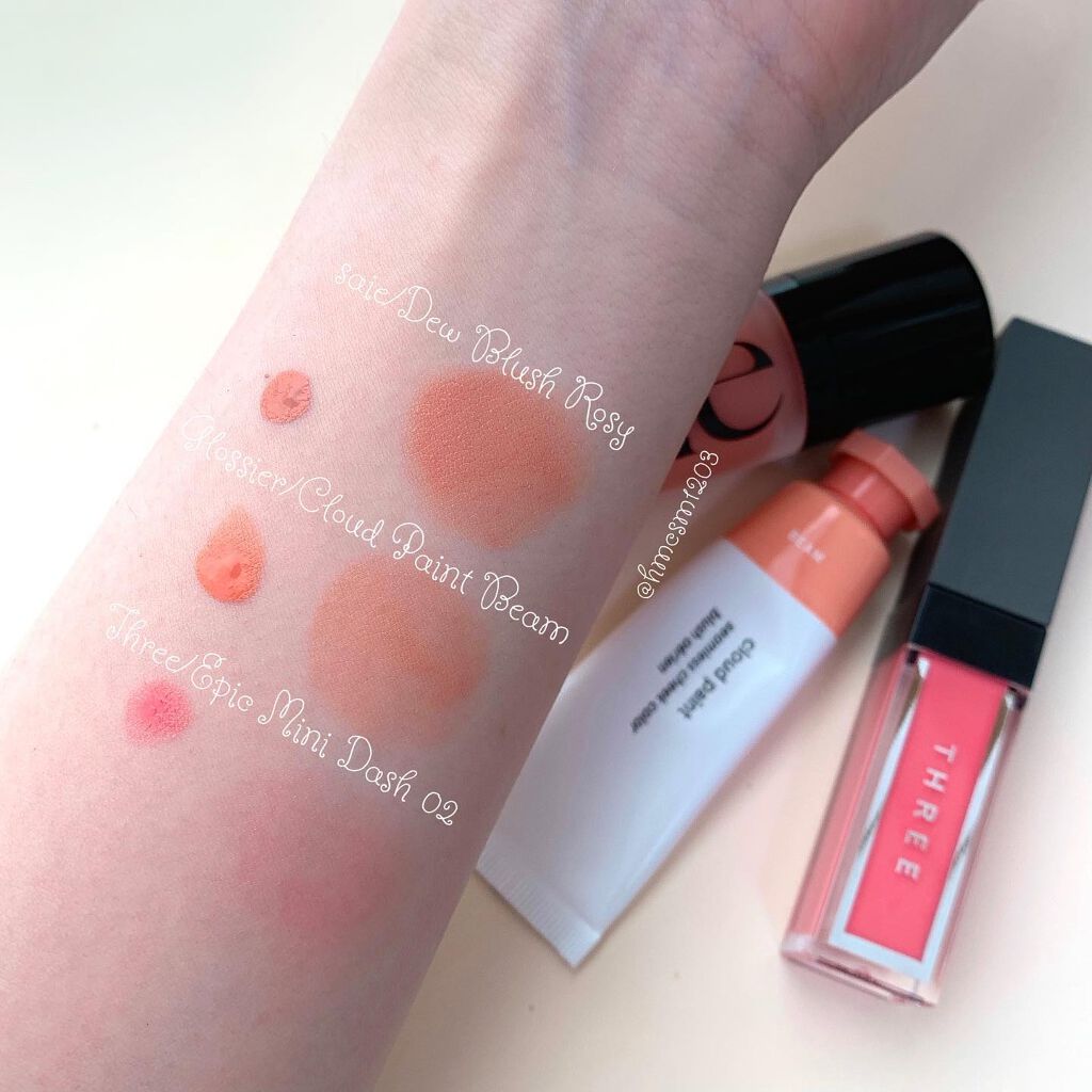 エピック ミニ ダッシュ/THREE/リキッドチークを使ったクチコミ(2枚目)