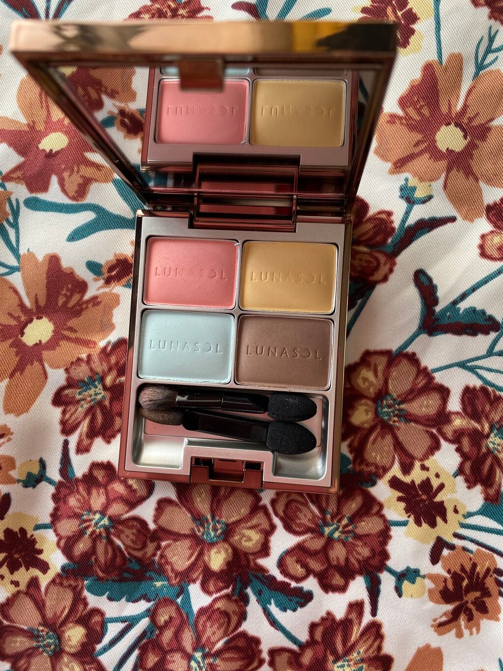 マカロングロウアイズ/LUNASOL/アイシャドウパレットを使ったクチコミ(1枚目)