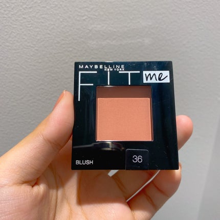 フィットミー ブラッシュ/MAYBELLINE NEW YORK/パウダーチークを使ったクチコミ(1枚目)