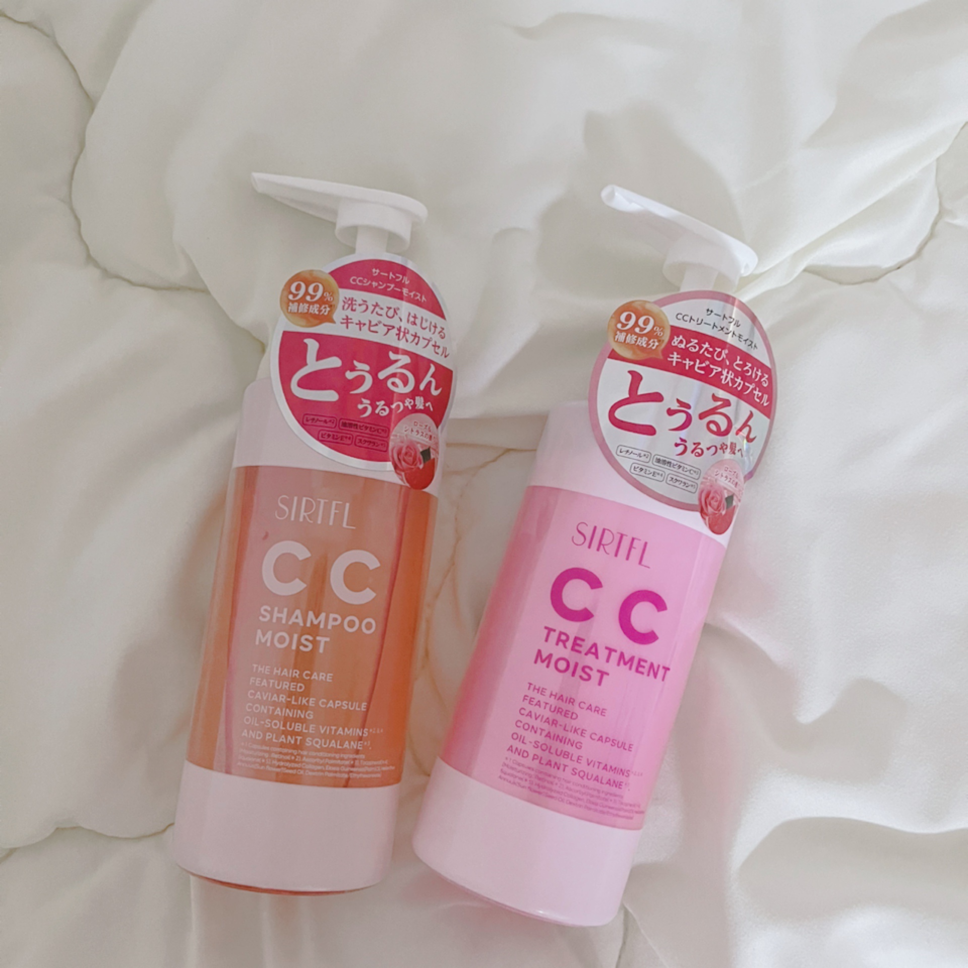 SIRTFL CC シャンプーモイスト/トリートメントモイスト/SIRTFL/市販シャンプーを使ったクチコミ（1枚目）
