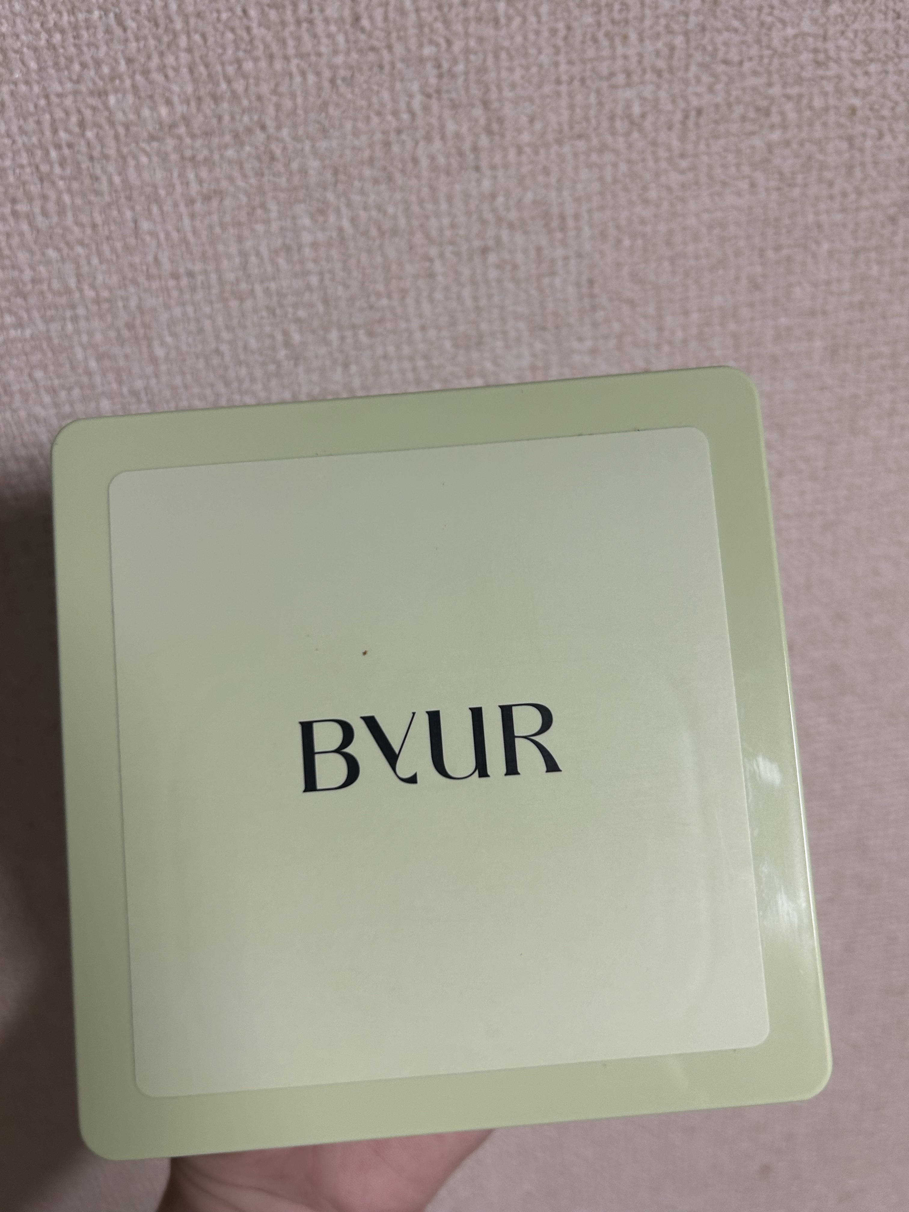 バイユア スージンググリーン デイリーアクアセラムマスク/ByUR/シートマスク・パックを使ったクチコミ（1枚目）
