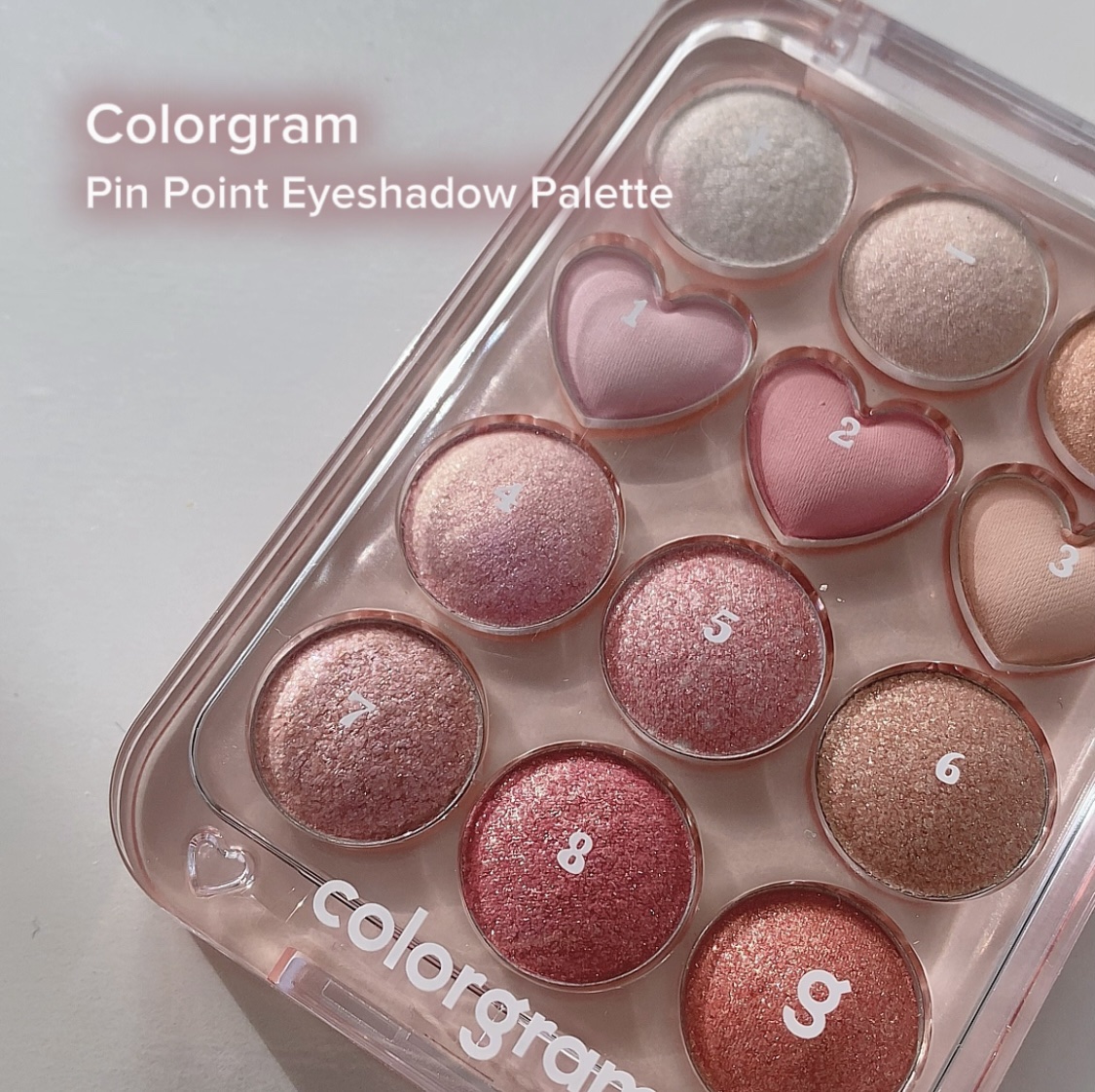 目元チュートリアルアイパレット/Colorgram/アイシャドウパレットを使ったクチコミ（1枚目）