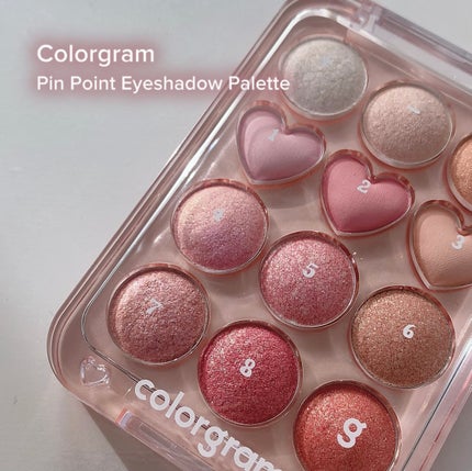 目元チュートリアルアイパレット/Colorgram/アイシャドウパレットを使ったクチコミ(1枚目)