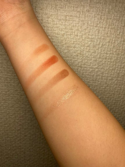 4色アイシャドウパレット/aZTK/アイシャドウパレットを使ったクチコミ(3枚目)