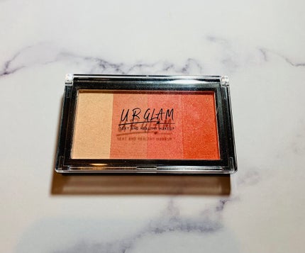 UR GLAM GRADATION CHEEK/U R GLAM/パウダーチークを使ったクチコミ(1枚目)