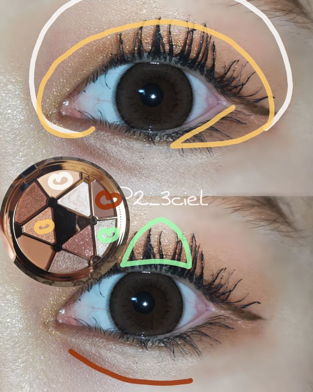 チャーミングブラックアイライナー/ティアラガール/リキッドアイライナーを使ったクチコミ(4枚目)