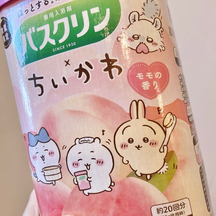 バスクリン モモの香り/バスクリン/無機塩系入浴剤を使ったクチコミ(2枚目)