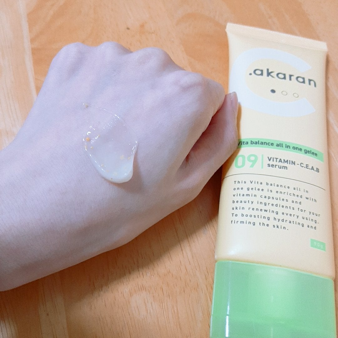 ビタバランス オールインワンジュレ/.akaran/オールインワン化粧品を使ったクチコミ(2枚目)