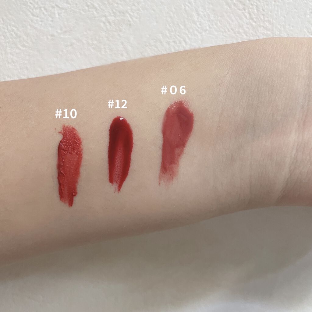 ジューシーラスティングティント/rom&nd/リップティントを使ったクチコミ（2枚目）